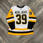 Alex Nedeljkovic Autographed Pittsburgh Gold Road Jersey (Fanatics, No FNB Patch)
