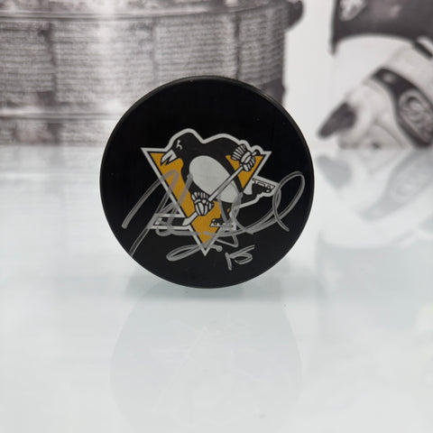 Josh Archibald Autographed Puck (Large Logo)