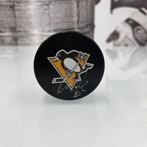 Lars Eller Autographed Puck (Large Logo)