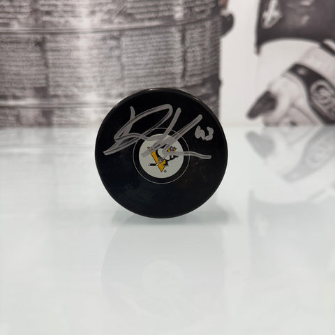 Danton Heinen Autographed Puck (Small Logo)