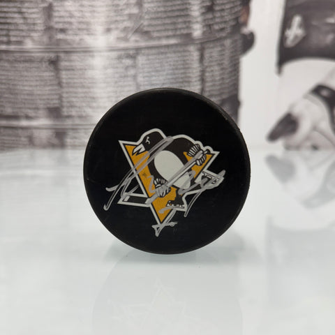 Dmitry Kulikov Autographed Puck (Large Logo)