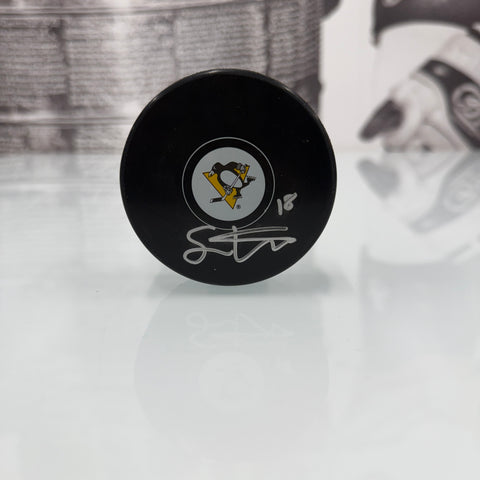 Sam Lafferty Autographed Puck (Small Logo)