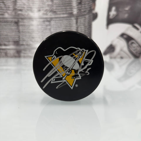 Mike Matheson Autographed Puck (Large Logo)