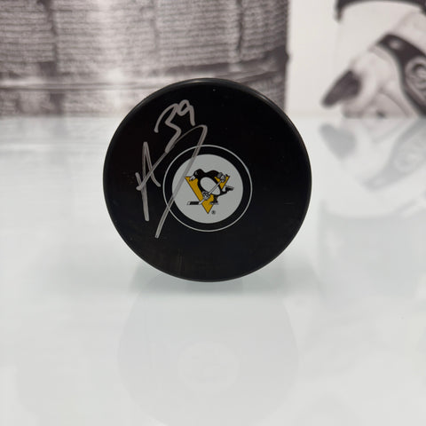 Alex Nedeljkovic Autographed Puck (Small Logo)