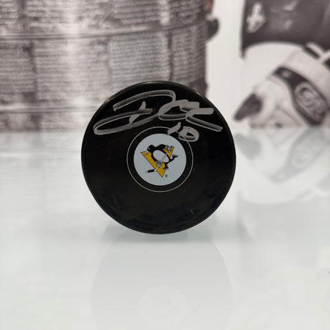 Drew O'Connor Autographed Puck (Small Logo)