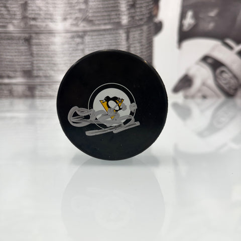 Owen Pickering Autographed Puck (Small Logo)