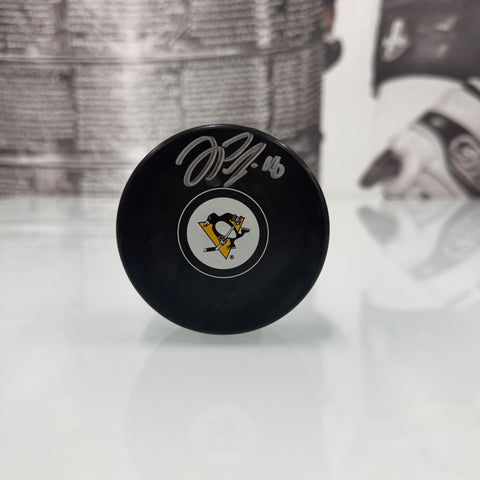 Jesse Puljujarvi Autographed Puck (Small Logo)