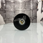 Teddy Blueger Autographed Puck (Small Logo)