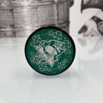 Autographed Penguins St. Patrick's Day Puck (Black Puck), Various Players