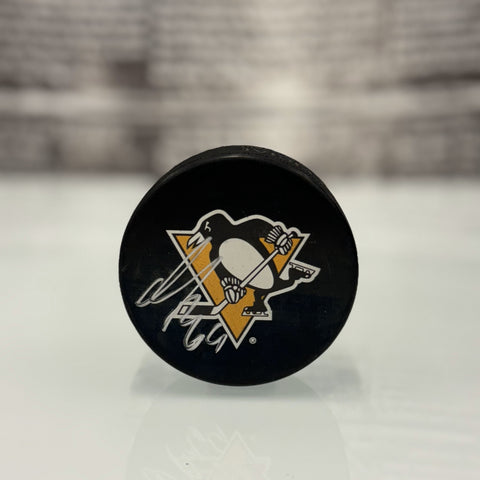 Mikael Granlund Autographed Puck (Large Logo)