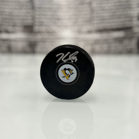 Jake Guentzel Autographed Puck (Small Logo)