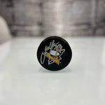 Jack Johnson Autographed Puck (Large Logo)