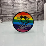 Autographed Penguins Pride Puck, Various Players