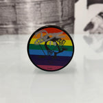 Autographed Penguins Pride Puck, Various Players