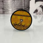 Autographed Penguins Happy Holidays Puck, Various Players