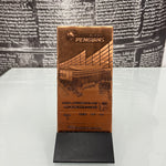 Inaugural Season Home Opener Commemorative Ticket Plaque | October 7, 2010