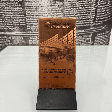 Inaugural Season Home Opener Commemorative Ticket Plaque | October 7, 2010