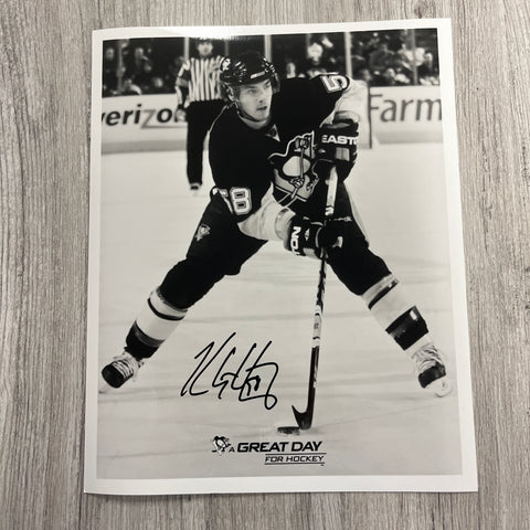 Kris Letang 8x10 Autographed Photo