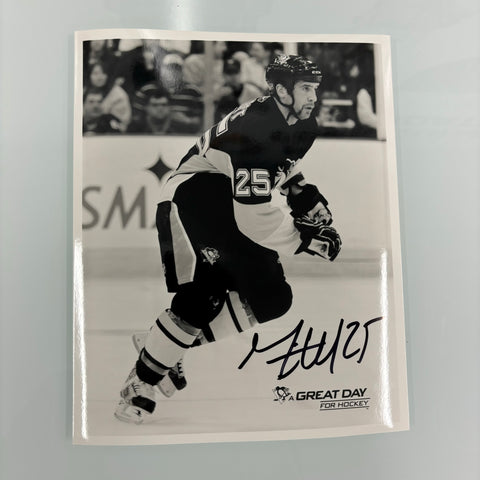 Max Talbot 8x10 Autographed Photo, Various Styles