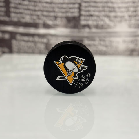 P.O Joseph Autographed Puck (Large Logo)