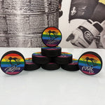 Autographed Penguins Pride Puck, Various Players