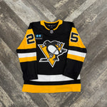Ryan Poehling Autographed Pittsburgh Gold Home Jersey (Adidas, Includes Highmark Patch)
